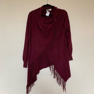 New with tag sweater poncho